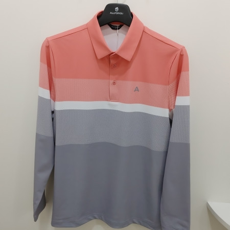 [행복한백화점][올포유]봄 남성  스트라이프 프린트 티셔츠(핑크,블루) AMTYO--1361