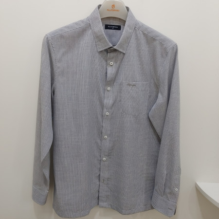 [행복한백화점][올포유]봄 남성 캐주얼 잔체크 셔츠(브라운) AGBSO--1311