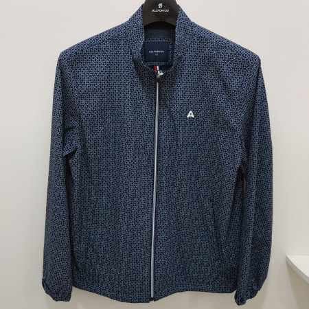 [행복한백화점][올포유]봄 남성 바람개비 포인트 스포츠 점퍼(네이비)  AMJUO--2271