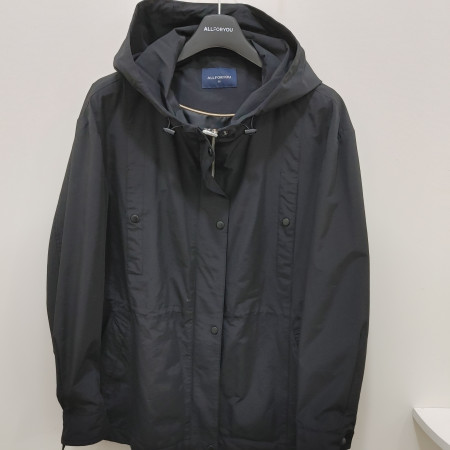 [행복한백화점][올포유]봄 여성 연결후드 사파리 (블랙,아이보리)  ALFRO--1321