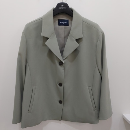 [행복한백화점][올포유]봄 여성 포켓 포인트 캐주얼  쟈켓(카키) ALKKO--2141