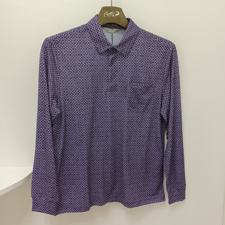 [행복한백화점][크로커다일]남성보라색냉감티셔츠cdaacts1483(29)