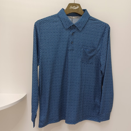 [행복한백화점][크로커다일]남성곤색냉감티셔츠cdaacts1483(38)