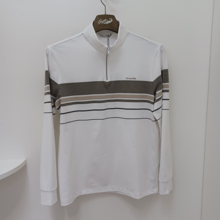 [행복한백화점][크로커다일]남성춘추반집업티셔츠cdaacts1402(90)