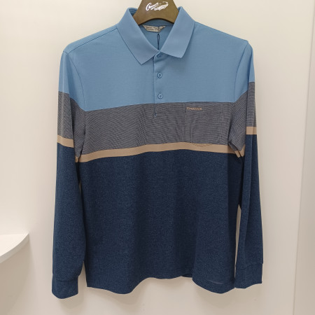 [행복한백화점][크로커다일]남성춘추블루티셔츠cdaacts1401(33)