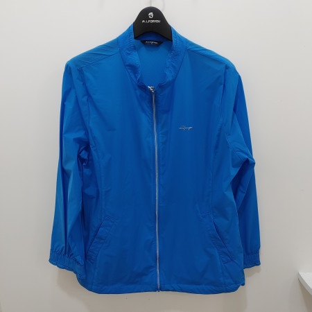 [행복한백화점][올포유]여름 여성 수입원단  등판펀칭 바람막이 점퍼  (블루,주황) AWJUO--3361