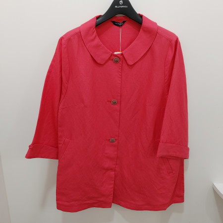 [행복한백화점][올포유]여름 여성 스텐카라 린넨 쟈켓(핑크,네이비) ALKKO--3221