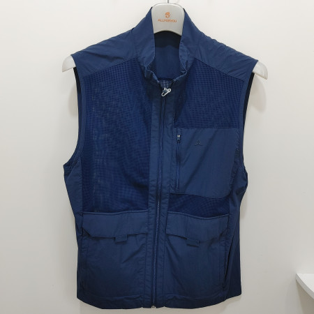 [행복한백화점][올포유]여름 남성 메쉬 믹스 낚시  조끼(네이비,브라운) AMVEO--3101