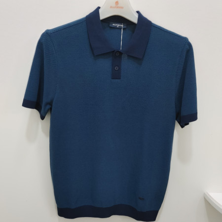 [행복한백화점][올포유]여름 남성 카라 니트(네이비,블루) AGSPO--3321