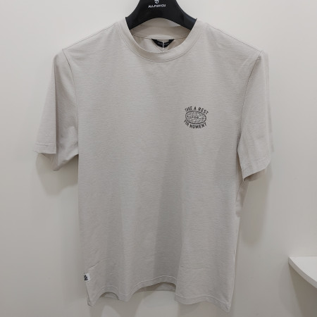 [행복한백화점][올포유]여름 남성 기본 라운드 티셔츠(브라운,그레이,화이트)  AGQTO--3151