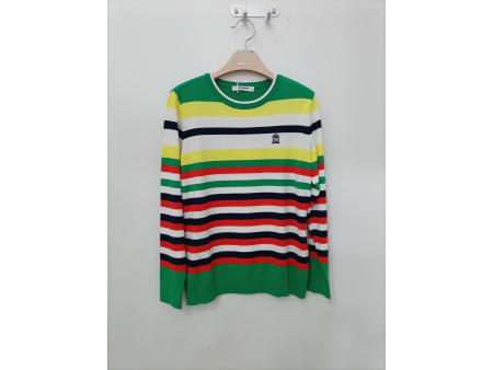 [행복한백화점][마코]몸판변형스트라이프스웨터MPW1SW22