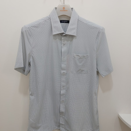 [행복한백화점][올포유]여름 남성 캐주얼 잔 프린트 셔츠(그레이) AGBSO--4131