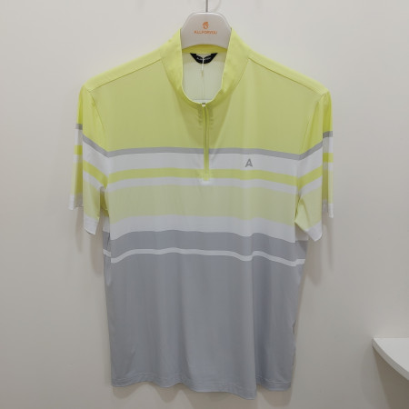 [행복한백화점][올포유]여름 남성 스트라이프,집업 티셔츠(노랑,그린) AMTHO--3461