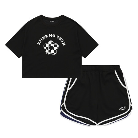 [행복한백화점][소이]프레핏체커보드셋업 24M0073