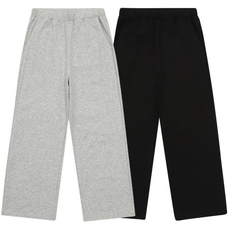 [행복한백화점][소이]9부와이드분또바지 24M0251