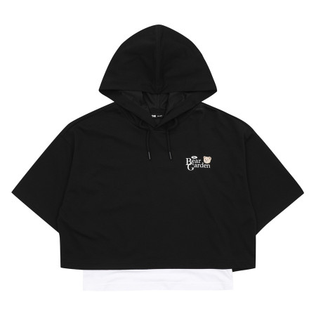 [행복한백화점][소이]5부레이어드후드티세트 24M0458