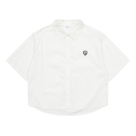 [행복한백화점][소이]프레피크롭셔츠 24M1351