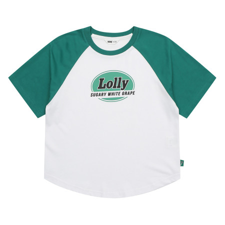 [행복한백화점][소이]4부그린배색래글런티 24M1465