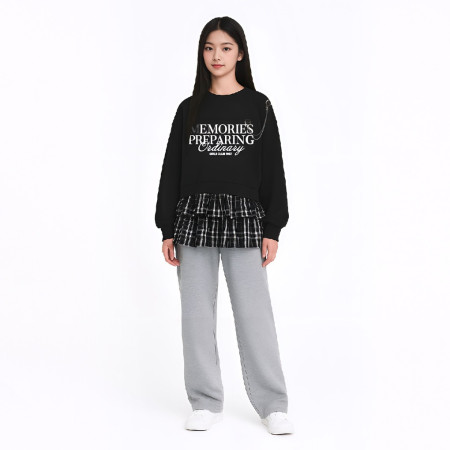 [행복한백화점][더데이걸]레이어드 힙 스커트  TGWH25W01