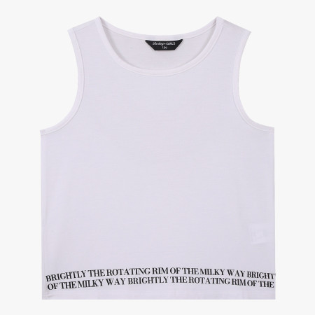 [행복한백화점][더데이걸]레이어드 레터 기본 나시  TGRN26301