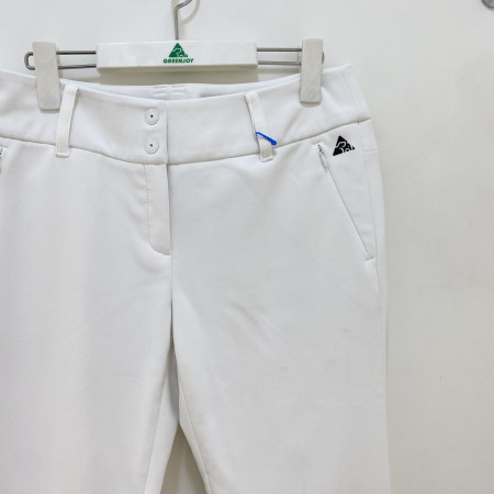 [행복한백화점][그린조이] 포켓지퍼 골프 바지 화이트 여성 GW18WT54W