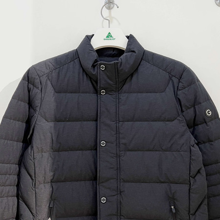 [행복한백화점][그린조이] 퀼팅 구스다운 점퍼 차콜 남성 겨울 GW18WJ51M