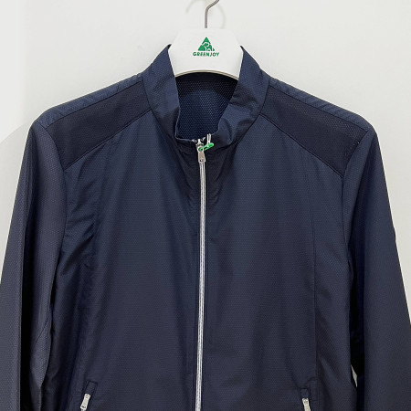 [행복한백화점][그린조이] G로고 엠보 스트레치 바람막이 점퍼 네이비 남성 GP23WJ21M