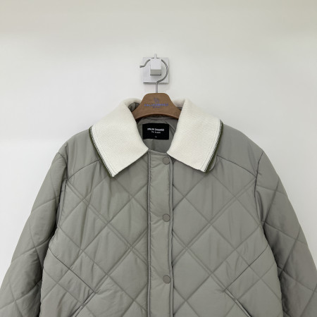 팜스프링스 다이아퀼팅 패딩 점퍼 카키 여성 SWDL224672