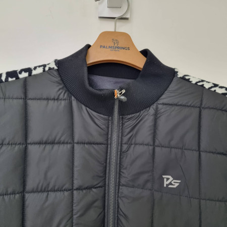 팜스프링스 남성 지도리 퀼팅 블루종 바람막이점퍼  SWJM224564