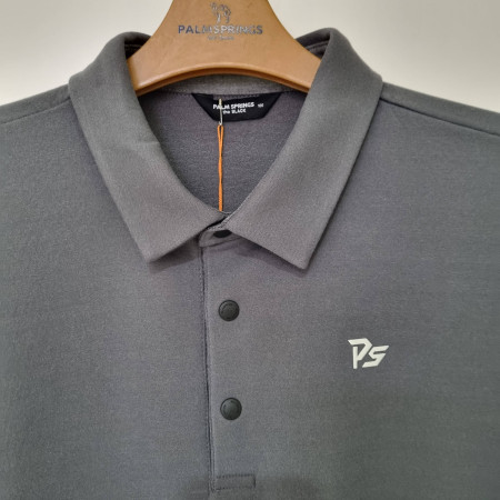 팜스프링스 남성 가을 우븐 아시배색 기본티셔츠 224173