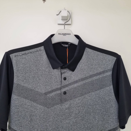 팜스프링스  남성 자가드 반팔 티셔츠 STSM 232159