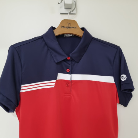 팜스프링스 여성 인터룩 배색 티셔츠 STSL 232270