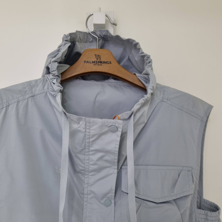 팜스프링스  여성 화이드 넥 후드 베스트 SWVL 232656