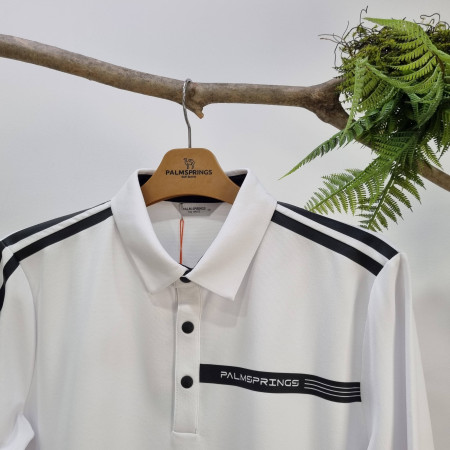 팜스프링스 가을 남성 라인프린트. 티셔츠STSM 233111