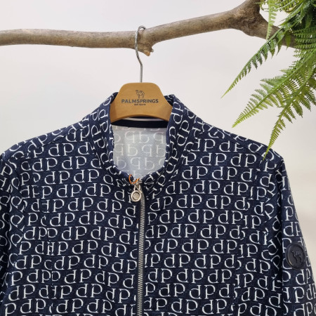 [행복한백화점][팜스프링스]  로고 프린트. 집업코트 SWCL 231606