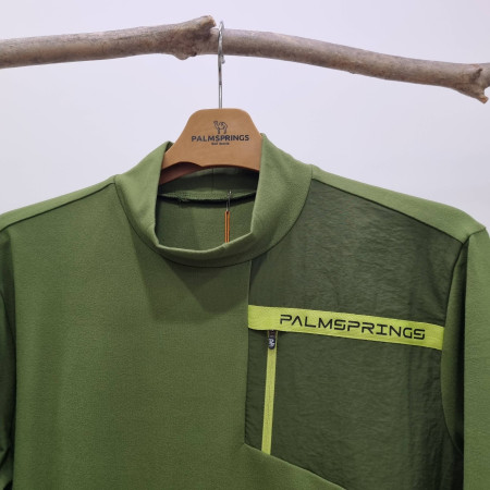 팜스프링스 우븐 패치 터틀넥. 티셔츠STTM 234155