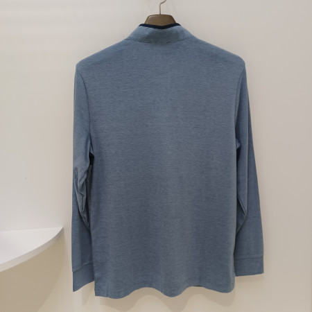 남성블루짚업면티셔츠cdaa7ts3454(33)