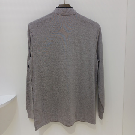 남성베이지짚업티셔츠cdaa7ts3454(95)