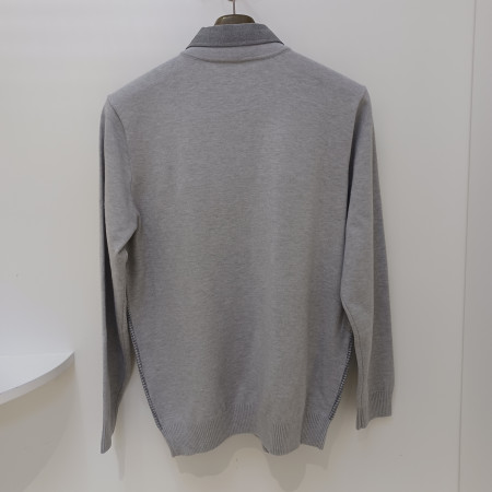 남성그레이레이어드니트cdaa8kt3352(93)