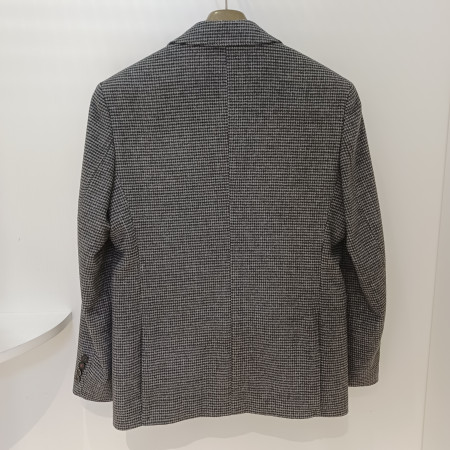 남성겨울그레이색체크자켓cdaa7jk4103(98)