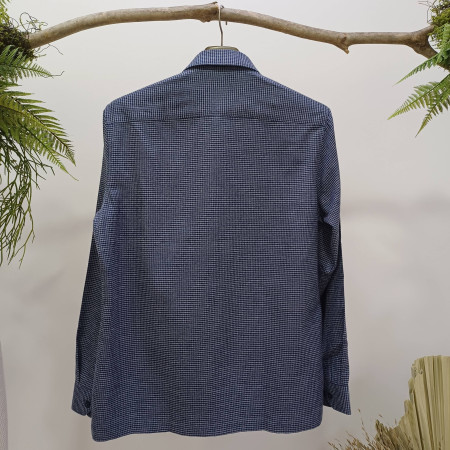 남성곤색잔체크남방cdaa9ws9420(38)