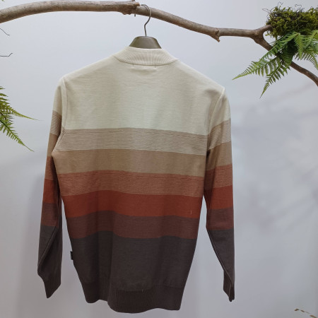 남성핑크색반집업니트cdaa9kr3333(65)