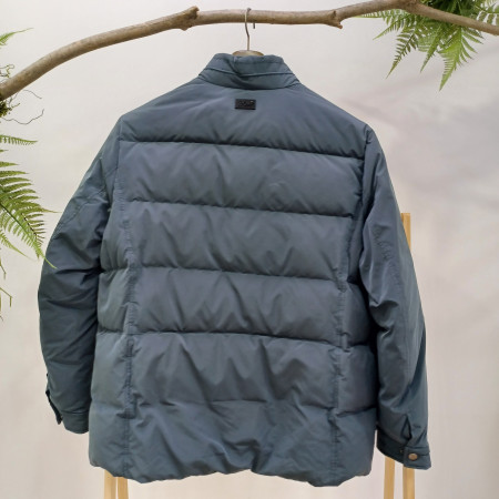 남성블루오리털점퍼cdaajp4203(36)