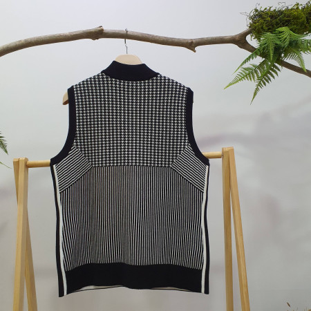 [행복한백화점][마코]하운드투스스트라이프풀오픈베스트(카몔,블랙)MNW3SV11