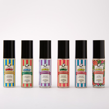스멜리 SMELLY 룸앤패브릭 60ml 실내섬유용 탈취방향제 6종 택1