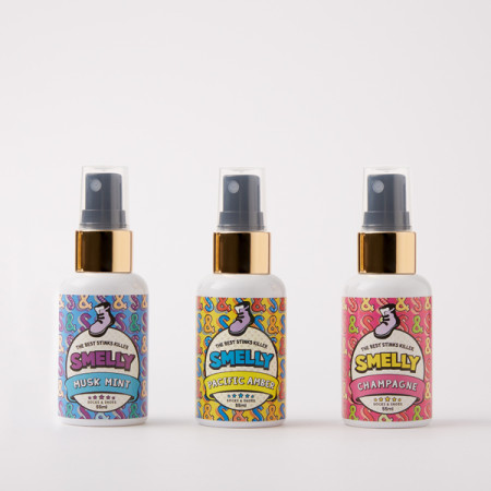 스멜리 SMELLY 삭스앤슈즈 신발용 탈취방향제 55ml 3종 택1