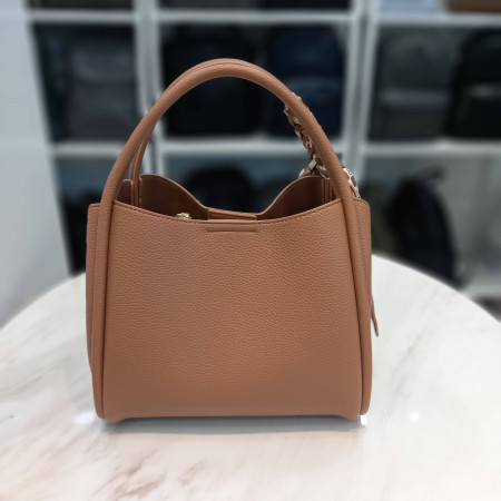 러블리 스카프토트백 브라운 WT68101