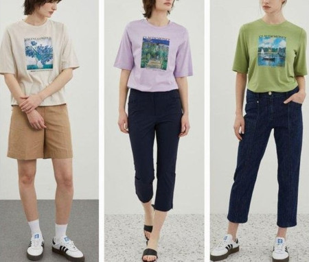 [행복한백화점][올리비아로렌]여성케주얼 티셔츠 VOBAS4M3231