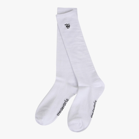 [행복한백화점][더데이걸]로고 자수 니삭스 TGAY24A03