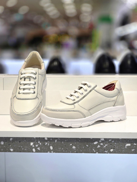 [행복한백화점][허시파피]여성 경량 큐빅 밴딩 청키 키높이 스니커즈 3FQ488